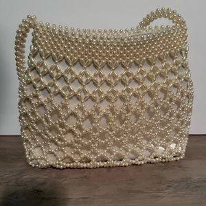 Bundle for Laura - Beaded Pearl Hand Bag